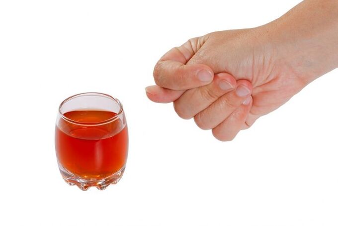 Rifiuto di alcol