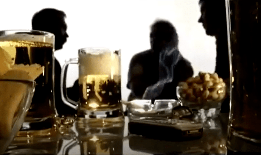 Consumo di alcol in un'azienda maschile